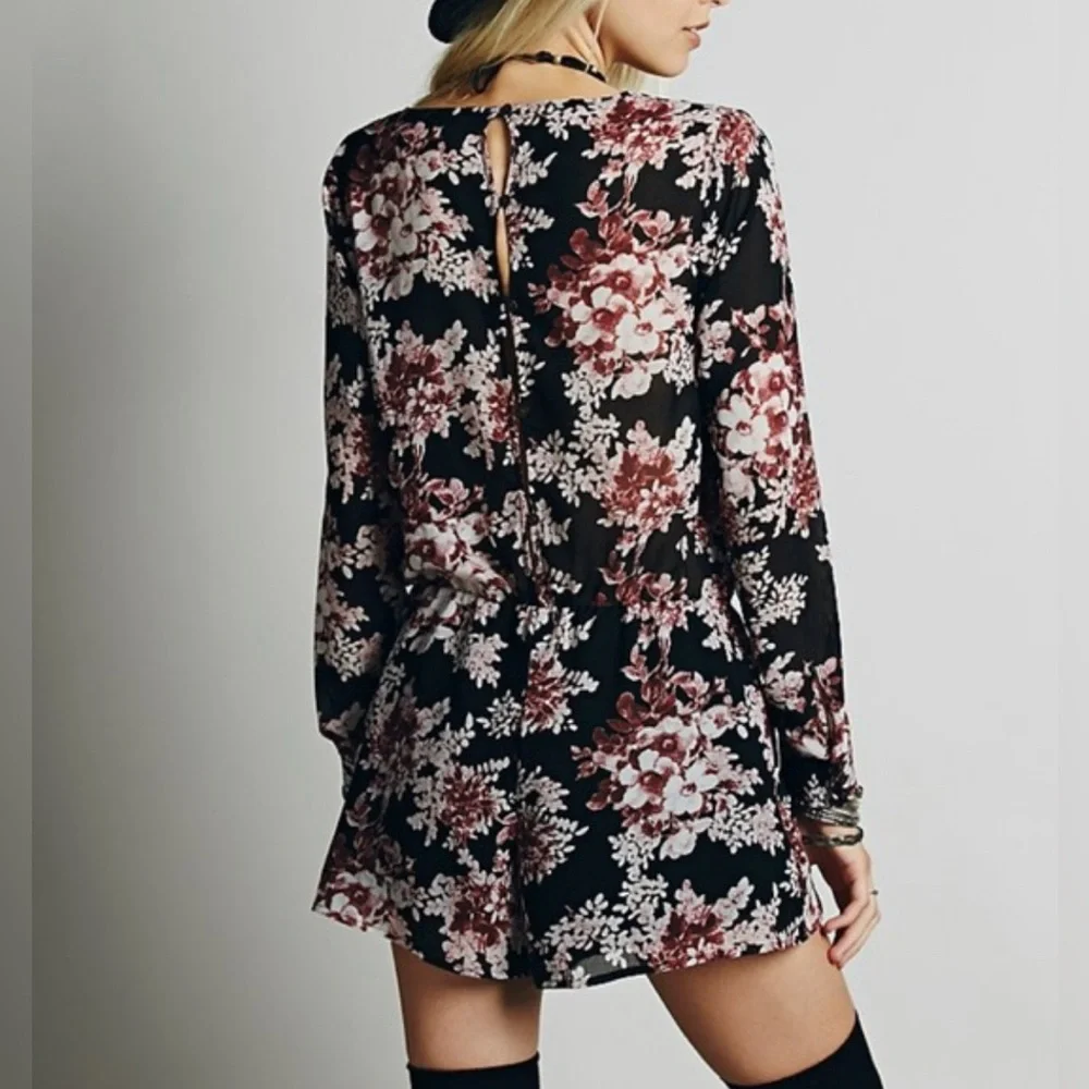 Free People Float Away Romper Size XS - Picture 2 of 11